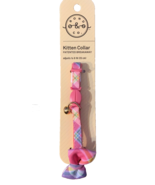 Bond Co Kitten Bowtie Collar Breakaway Clear/Pink/Plaid-Brand New-SHIPS ... - $22.65