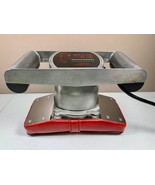 Vintage Morfam Inc. Jeanie Rub Massager with Red Pad Works Great! - £49.53 GBP