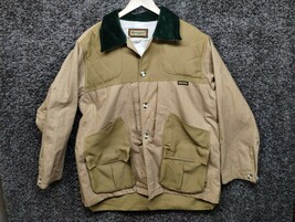 Vintage Remington Hunting Jacket Adult Medium Brown Canvas Shooting Trap... - $54.30 CAD