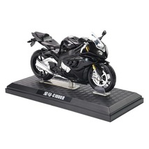 1:12 BMW S1000RR 02 with base alloy die-cast car motorcycle model die-cast - £24.68 GBP