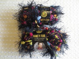 2 - 1-3/4 oz. skeins Lion Brand FANCY FUR #265 Polyamide/Poly YARN - 38 Yds. ea. - $4.95