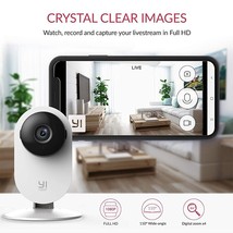 YI 1080p Home Camera IP Camera Smart Video Cams US Plug - £39.11 GBP