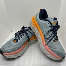 Hoka One One W Bondi 7 Athletic Running Shoes Women&#39;s Size 9 Blue 1110519 BHBI - £29.02 GBP