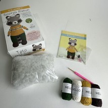 Tuva Amigurumi Toto the Racoon Crochet Kit Missing Gray Yarn - £19.12 GBP