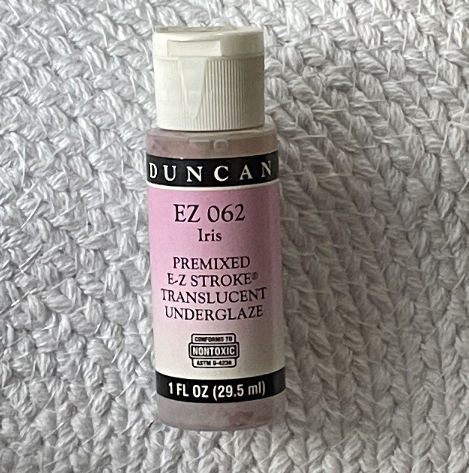 Duncan Ez 062 Iris Ceramic Glaze E-Z Strokes 1oz - $2.00