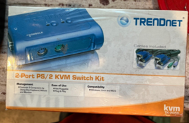 Tren Dnet 2-Port PS/2 Kvm Switch Kmv TK-205k - $22.65