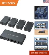 HDMI Extender Splitter 1x4 1080P@60Hz Over Cat 5E/6/7 Ethernet Cable 50m... - $228.67
