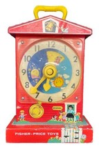 Fisher Price Music Box Teaching Clock - £11.80 GBP