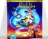 Aladdin (4K Ultra HD/ Blu-ray, 1992, Inc Digital Copy Brand New w/ Slip ! - $18.57