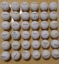 36 USED Pinnacle Golf Balls Extreme Gold LS Titanium - £9.32 GBP