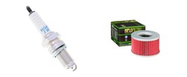 New Oil Filter &amp; NGK Spark Plug Tune Up Kit For 2001-2006 Honda TRX 500 ... - $22.61