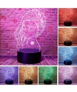 Creative 3D Visualization Lamp Frozen Princess Elsa - £7.51 GBP