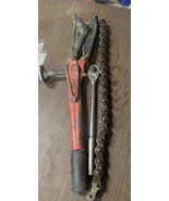 WHEELER MFG. CORP. LONG CHAIN SOIL PIPE CUTTER PLUMBING - €215,36 EUR