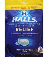 HALLS Relief Mentho-Lyptus Cough Drops, Economy Pack, 80 Drops - $11.87