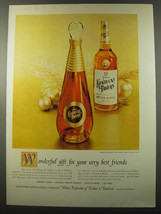 1955 Kentucky Tavern Bourbon Ad - Wonderful gift for your very best friends - $18.49