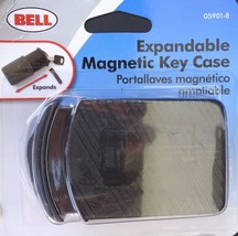 EXPANDABLE MAGNETIC SPARE KEY HOLDER FOR LARGE KEYS 1 Ct/Pk - £3.12 GBP