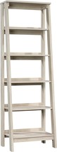 5-Shelf Sauder Trestle Bookcase With Chalked Chestnut Finish. - £95.39 GBP