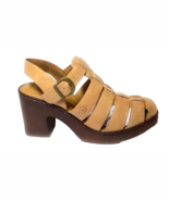 New Born Women&#39;s Hartley Slingback Platform Sandal Natural Size 8 M US - $135.38 CAD