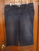 Fashion Bug Tummy Control Capri Jeans - Size 20W - £15.57 GBP
