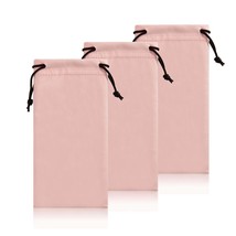 TRIUMPH VISION Pink Sunglasses Case Pouch Soft -3 Pack Eyeglasses Pouch ... - $18.80