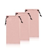 TRIUMPH VISION Pink Sunglasses Case Pouch Soft -3 Pack Eyeglasses Pouch ... - £15.14 GBP