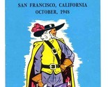 Portola Festival and Pageant Brochure San Francisco California October 1948 - £31.54 GBP
