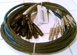 Whirlwind MT-12-F-S-25 Multi track 12 channel 25ft Fan to Fan XLR Audio ... - $7,338.85 MXN