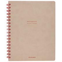 AT-A-GLANCE Notebook, Twinwire, Ruled, 80 Sheets, 9-1/2 x 7-1/4&quot;, Collec... - $37.99
