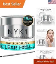 Strengthening Clear Builder Gel, 0.5 oz - Perfect for Nail Extensions &amp; ... - $840.68 MXN