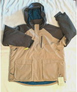All in motion Snow Sport Waterproof Jacket Confident Khaki 3XB NWT - £43.44 GBP