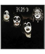 Kiss - Erste Album Abdeckung Inverse Gerahmt Glas Bild 12.5 x 1.5~Neu - £23.26 GBP
