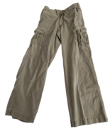 Vtg Guess Cargo Pants Men Actual 30x32 Tan Y2K Grunge Street Wear Hip Ho... - $42.75