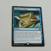 Covenant of Minds MTG 2016 Blue Sorcery 105/221 Conspiracy: Take the Crown RARE - £1.19 GBP