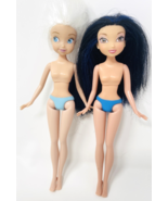 Lot 2 Disney Fairies Doll Silvermist + Periwinkle Nude - $460.23 MXN