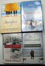 Lot 6 Elin Hilderbrand Hj 1st P Barefoot~Summer &#39;69~WINTER STROLL/STORM/SOLS~US - £21.11 GBP