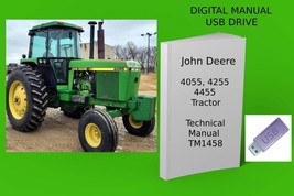 John Deere 4055 4255 4455 Tractor Service Repair Technical Manual See Desc. - £18.98 GBP