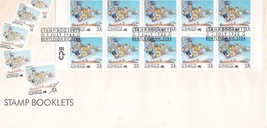 Australia: 1988 Living Together Stamp Booklet . Q Printing. FDC. Ref: P0022 - $2.10