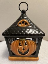 Yankee Candle Pumpkin Lantern Halloween Tea Light Candle Holder New - £14.28 GBP