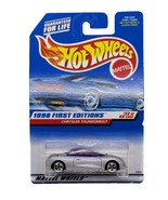Hot Wheels 1998 First Editions Silver Chrysler Thunderbolt 1:64 Diecast Car - $12.17 CAD