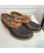LL Bean Duck Boots Brown Low Top Brown Men&#39;s Size 9M - €33,96 EUR