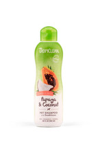 TropiClean Papaya &amp; Coconut Luxury 2-in-1 Shampoo and Conditioner for Pets 1ea/2 - £13.49 GBP