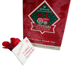 Hallmark Artists On Tour First Class Thank You 1997 - $15.20