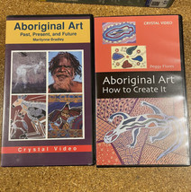 Aboriginal Art  VHS Educational Peggy Flores Marilynne Bradley Crystal V... - £11.32 GBP