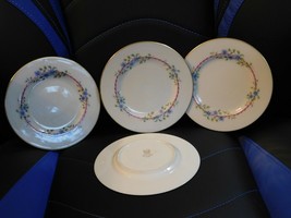 4 ea Lenox Belvidere S-314 6&quot; Dessert Plate Made in USA - £7.17 GBP