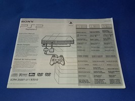 Sony Playstation 2 PS2 Console System SCPH-35001 [Instruction Manual Book] - $10.00