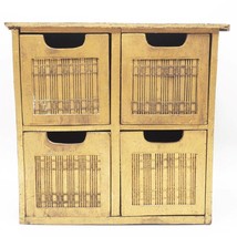Gold Painted Wood Four Tray Storage Drawer Decor-
show original title

Origin... - £143.20 GBP