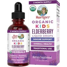 2/27 MaryRuth Organics USDA Organic Elderberry Liquid Drops for Kids | V... - $295.07 MXN