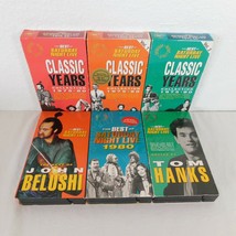 Lot of 6 Best of Saturday Night Live VHS Cassettes John Belushi Tom Hanks SNL - £16.07 GBP