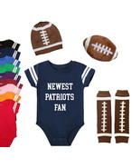 New England  Patriots Newest Fan Onesie Set - $22.00+