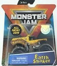 SPIN MASTER MONSTER JAM 1/64 SCALE EARTH SHAKER MONSTER JAM TRUCK - £10.35 GBP